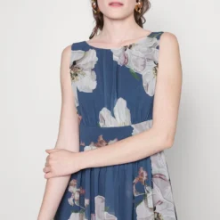 SWING COCKTAIL DRESS - Cocktailkleid/festliches Kleid - Faded Blue -Günstiges Fem Glanz Geschäft f9af1775acbc44beaa222664a771ca41