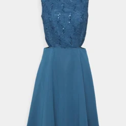 SWING COCKTAIL DRESS - Cocktailkleid/festliches Kleid - Navy -Günstiges Fem Glanz Geschäft fa2cb78d166043578b8c8984c7da1c62