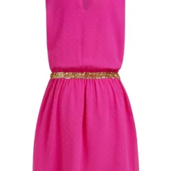 WE FASHION MET STRUCTUUR - Cocktailkleid/festliches Kleid - Rosa -Günstiges Fem Glanz Geschäft fa2e3547f55247b291be78970bc02d1a
