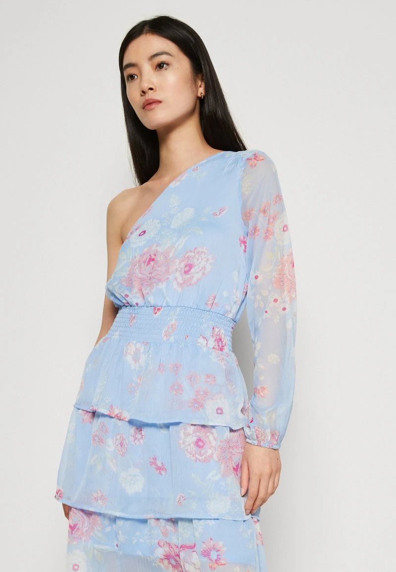 ONLY ONLASTA EMMA ONESHOULDER DRESS - Cocktailkleid/festliches Kleid - Clear Sky 4 ONLY ONLASTA EMMA ONESHOULDER DRESS - Cocktailkleid/festliches Kleid - Clear Sky – Bild 4