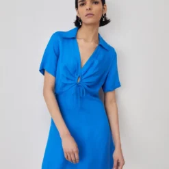 Sandro Cocktailkleid/festliches Kleid - Bleu