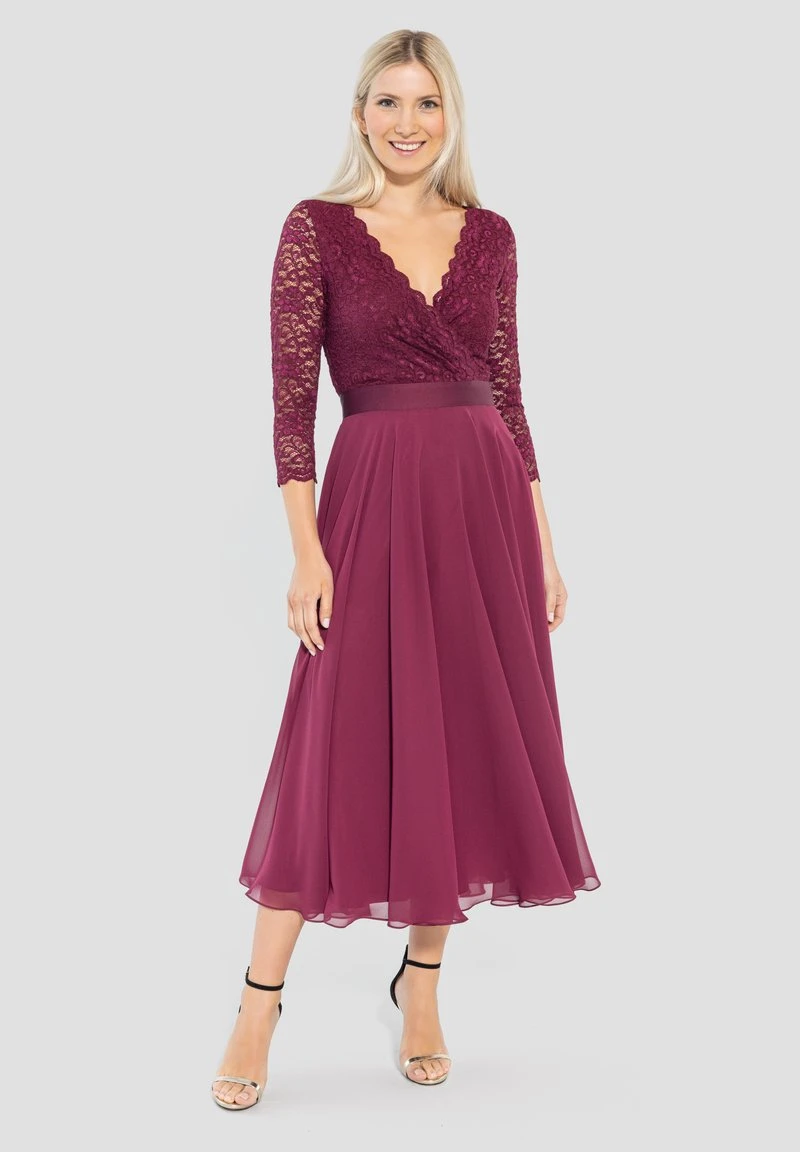 SWING Cocktailkleid/festliches Kleid - Brilliant Wine 6 SWING Cocktailkleid/festliches Kleid - Brilliant Wine – Bild 6