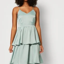 YASCAM STRAP MIDI DRESS - Cocktailkleid/festliches Kleid - Green Milieu 9 YASCAM STRAP MIDI DRESS - Cocktailkleid/festliches Kleid - Green Milieu -Günstiges Fem Glanz Geschäft fc5dea71cc42473785241c5e053000b7