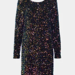 COLOURFUL REBEL TINA SEQUINS STRAIGHT DRESS - Cocktailkleid/festliches Kleid - Multicolor -Günstiges Fem Glanz Geschäft fdb87a021605436bb86809da1d410ea2
