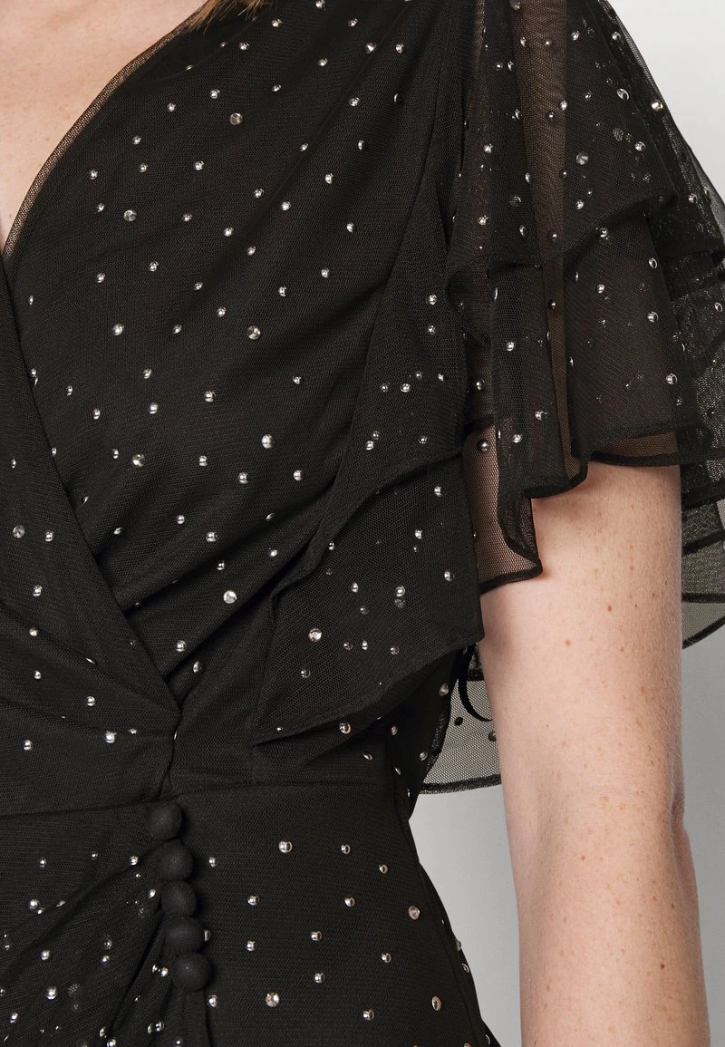 Guess FLOR DRESS - Cocktailkleid/festliches Kleid - Black 6 Guess FLOR DRESS - Cocktailkleid/festliches Kleid - Black – Bild 6