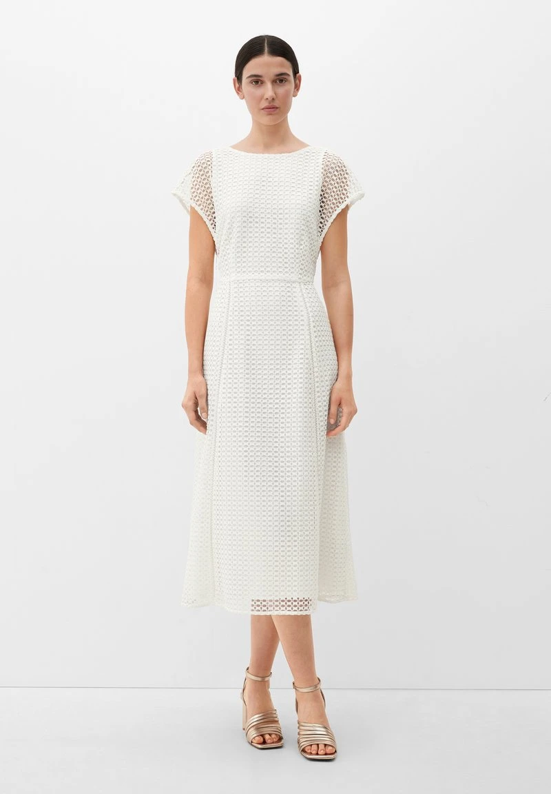 S.Oliver BLACK LABEL EN DENTELLE CROCHETÉE - Cocktailkleid/festliches Kleid - Ecru 1 S.Oliver BLACK LABEL EN DENTELLE CROCHETÉE - Cocktailkleid/festliches Kleid - Ecru