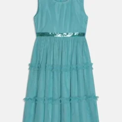 RUFFLE HEM SLEEVELESS DRESS - Cocktailkleid/festliches Kleid - Ballad Blue 10 RUFFLE HEM SLEEVELESS DRESS - Cocktailkleid/festliches Kleid - Ballad Blue -Günstiges Fem Glanz Geschäft ffe38e476b7948d68a6b8fba10f96564 1